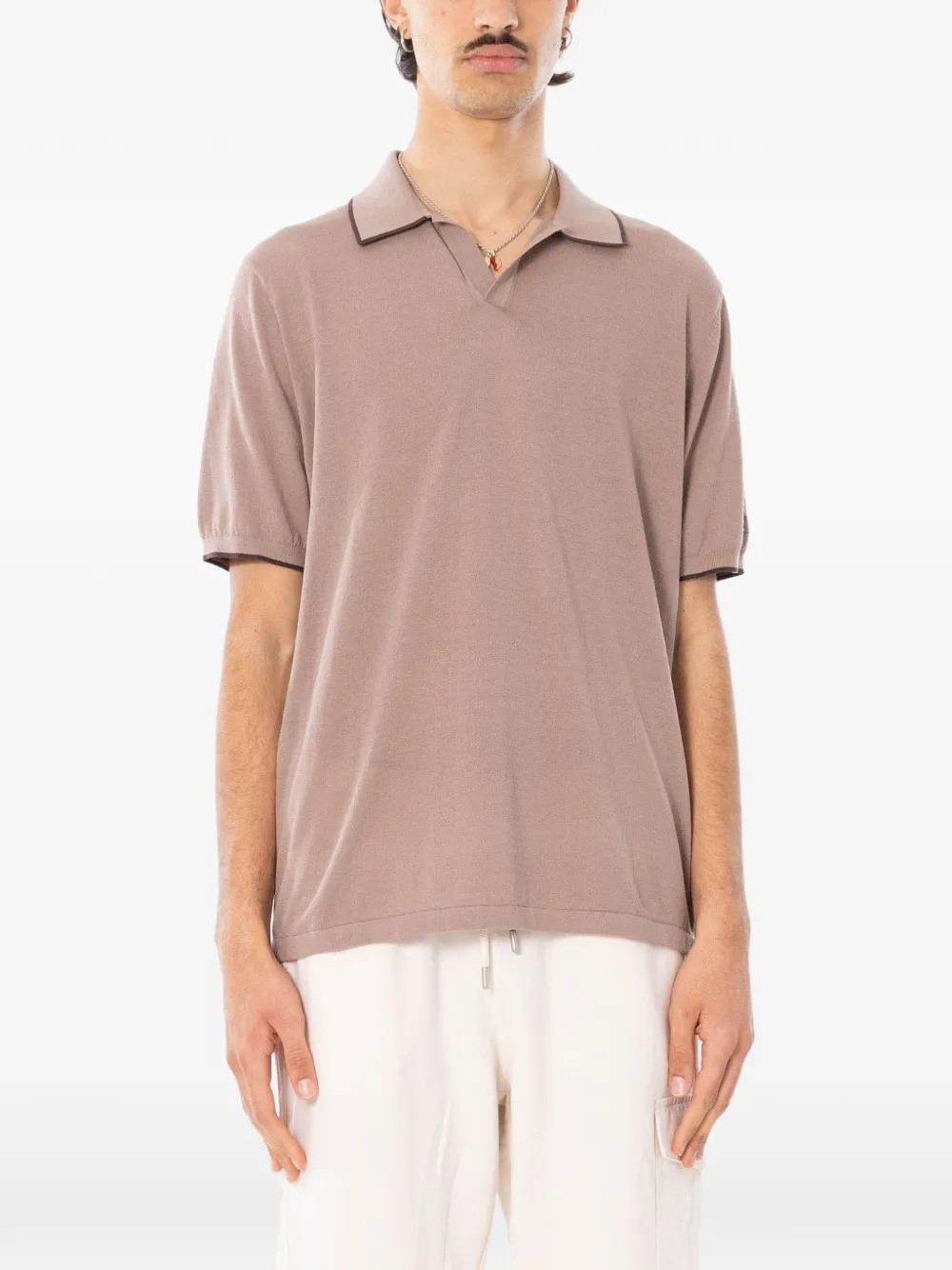 MC2 Saint Barth Sloan short-sleeve polo-collar T-shirt