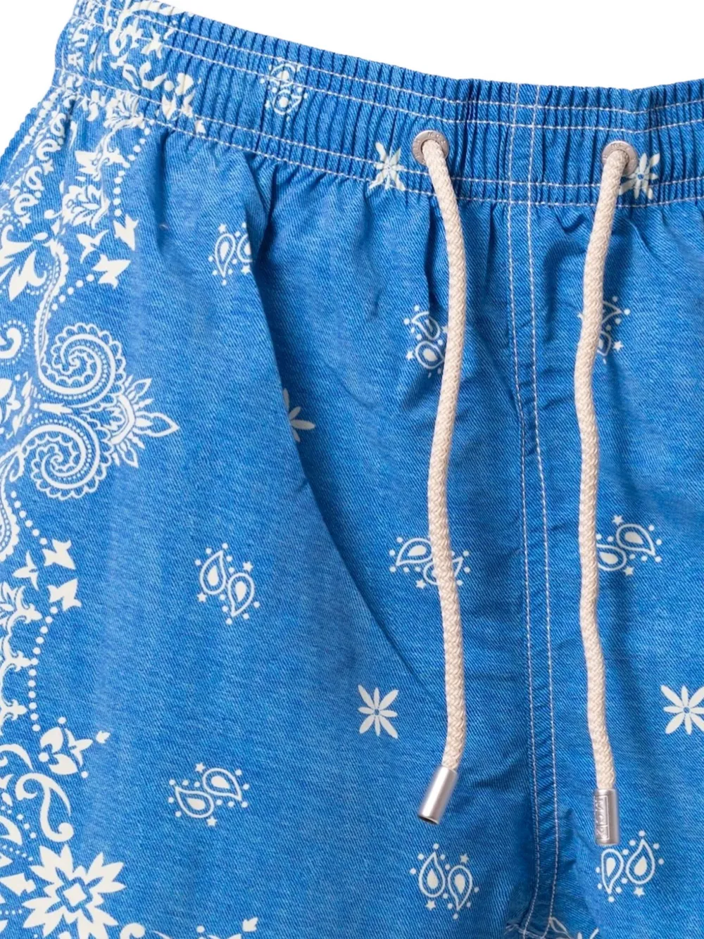MC2 Saint Barth Zwembroek met paisley-print Blauw