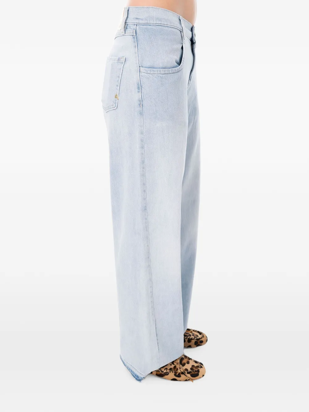 Cycle Aida jeans met onafgewerkte boorden Blauw