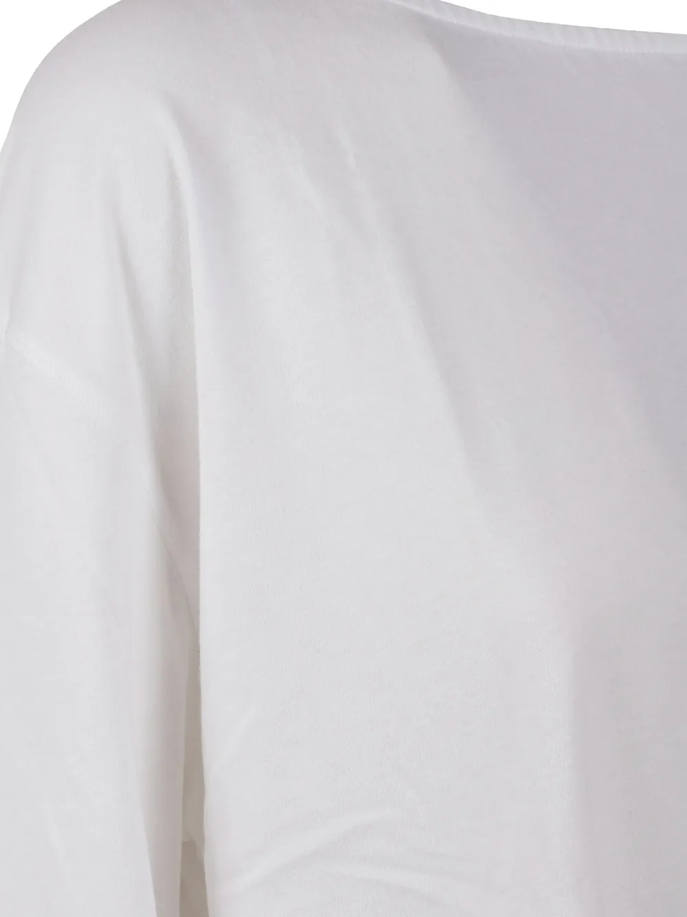 Majestic Filatures long-sleeve boat-neck T-shirt Wit