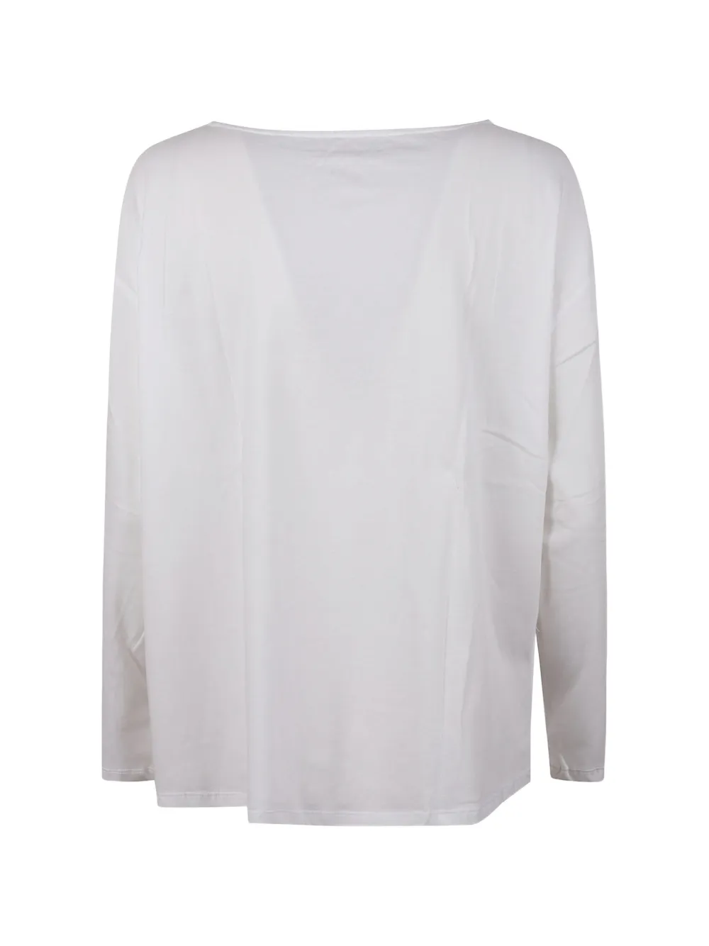 Majestic Filatures long-sleeve boat-neck T-shirt Wit