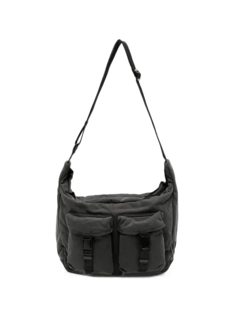 Juun.J buckle-fastening multi-pocket shoulder bag