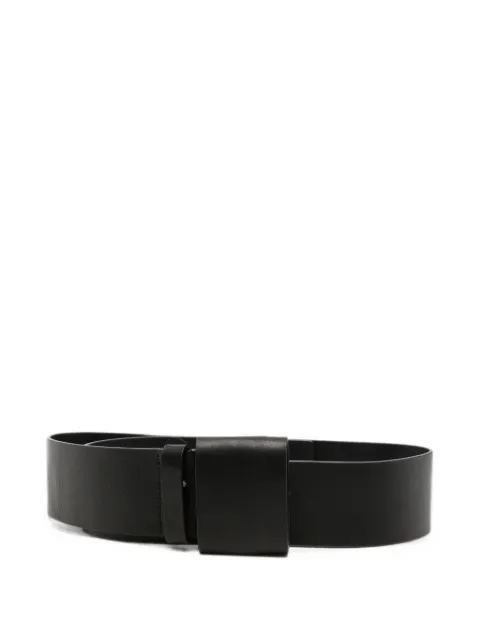 Rundholz wide-strap leather belt