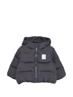 90cmエンポリオアルマーニ　ダウンジャケット　キッズ　ベビー　コート 男の子 Emporio Armani Kids キッズ ダウンジャケット通販 - FARFETCH