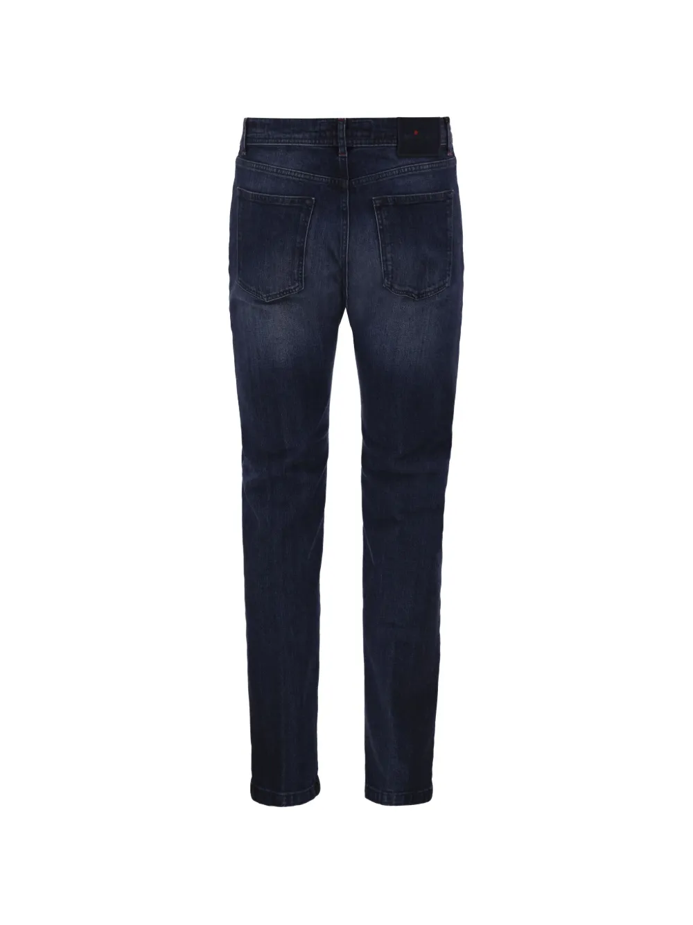 Kiton Skinny jeans met vervaagd effect en vijf zakken Blauw
