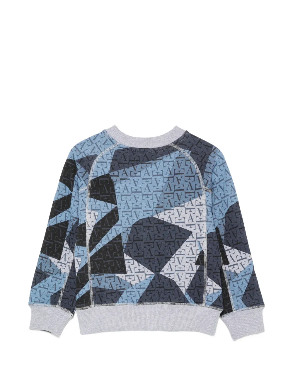 Emporio Armani Kids Trui met lange mouwen Blauw