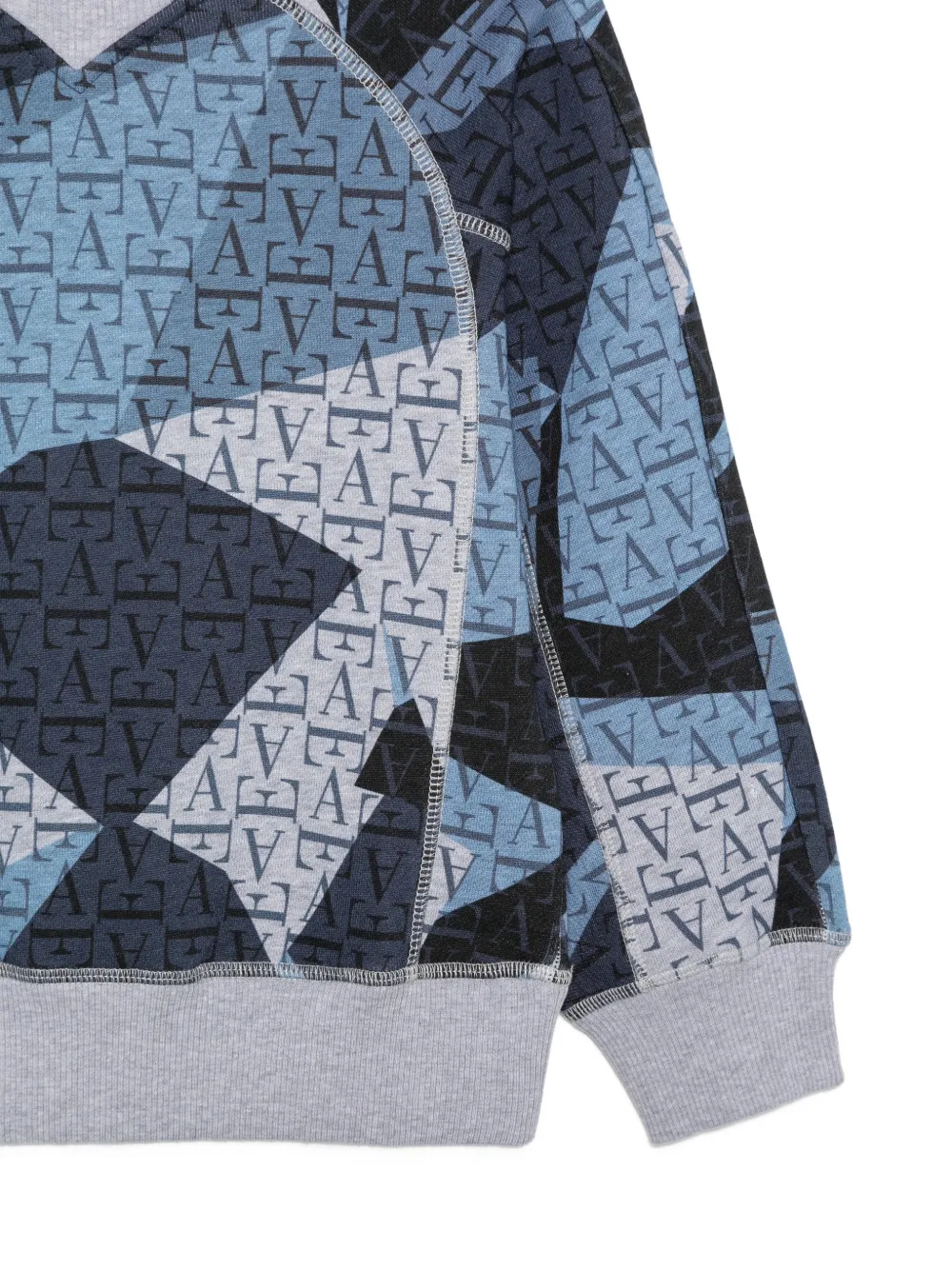 Emporio Armani Kids Trui met lange mouwen Blauw