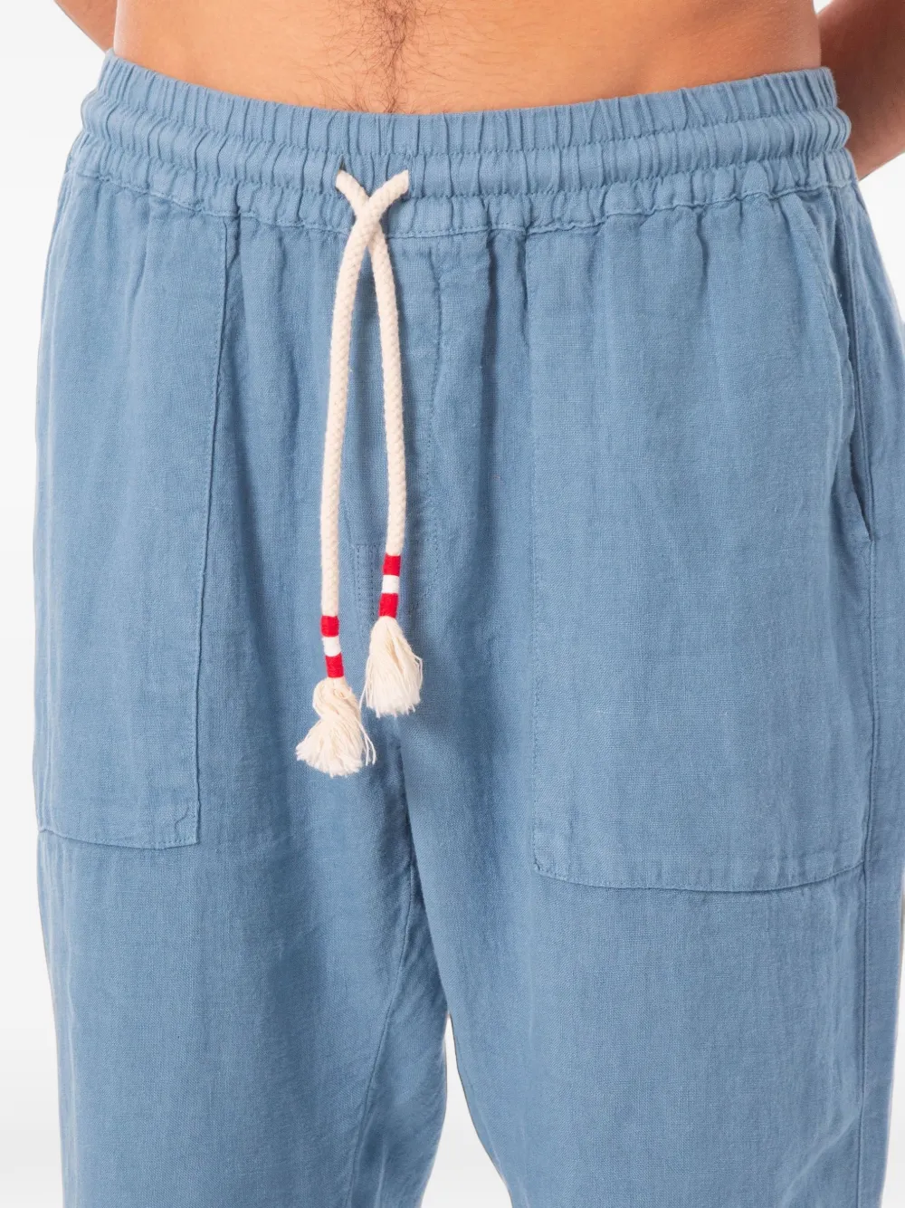 MC2 Saint Barth Calais linnen broek Blauw