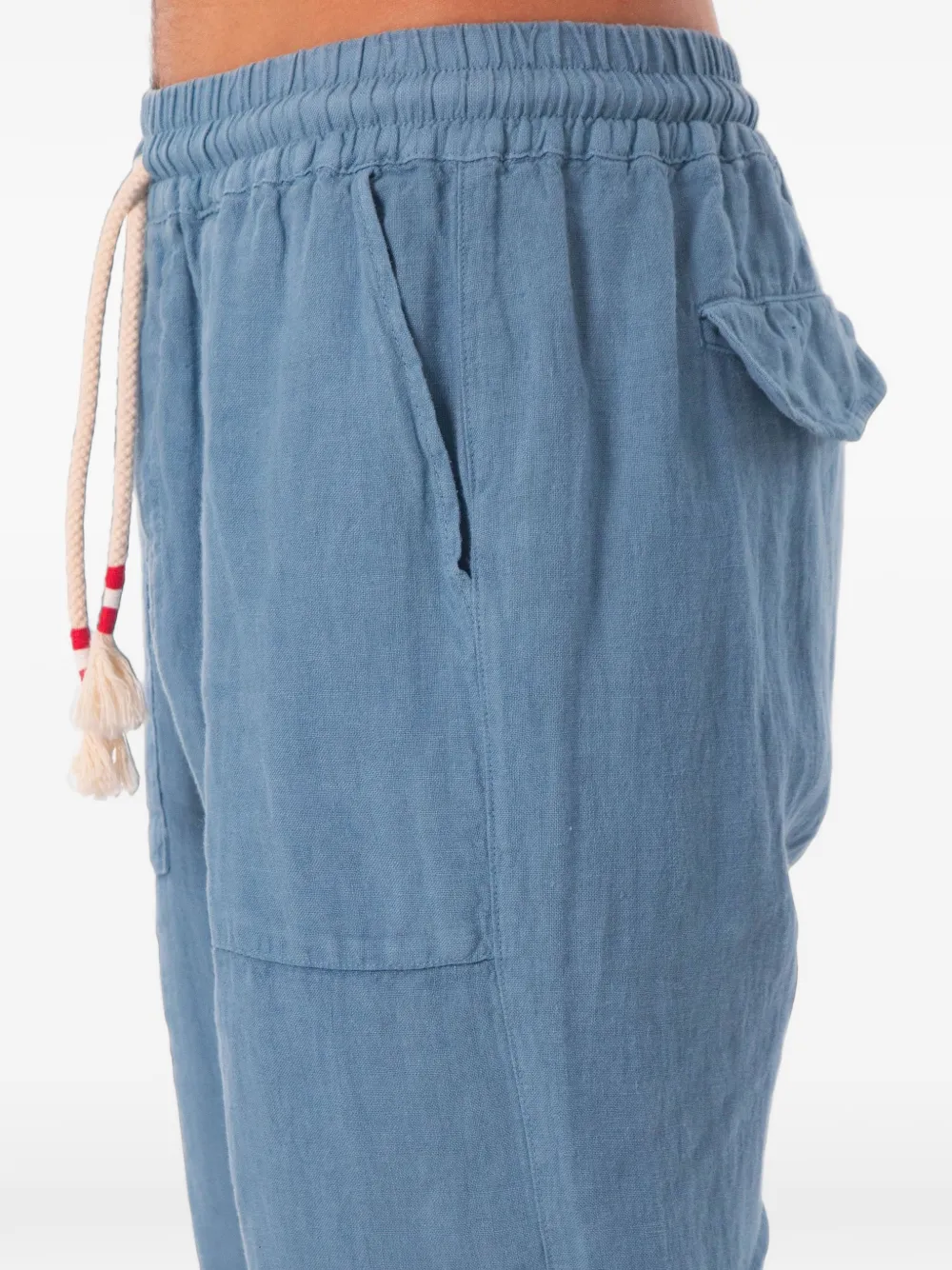 MC2 Saint Barth Calais linnen broek Blauw
