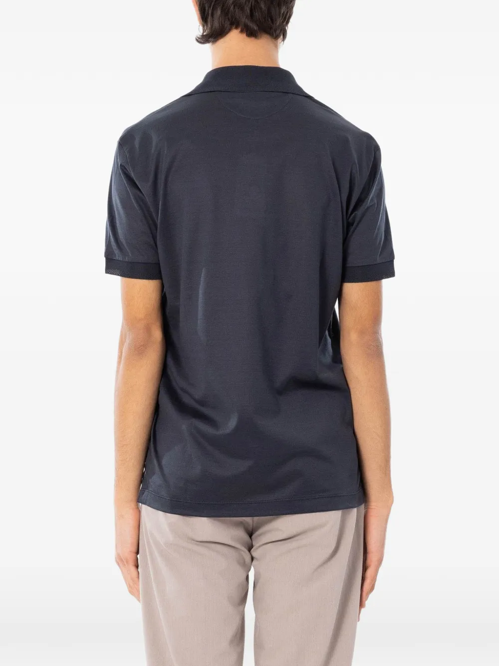 Daniele Fiesoli Poloshirt met korte mouwen Grijs