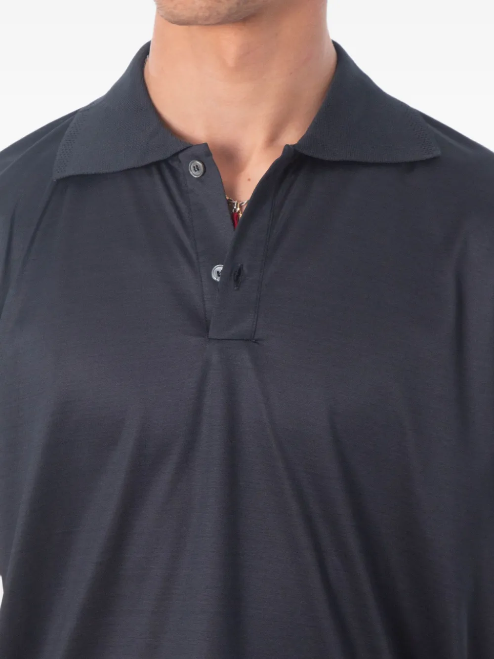 Daniele Fiesoli Poloshirt met korte mouwen Grijs