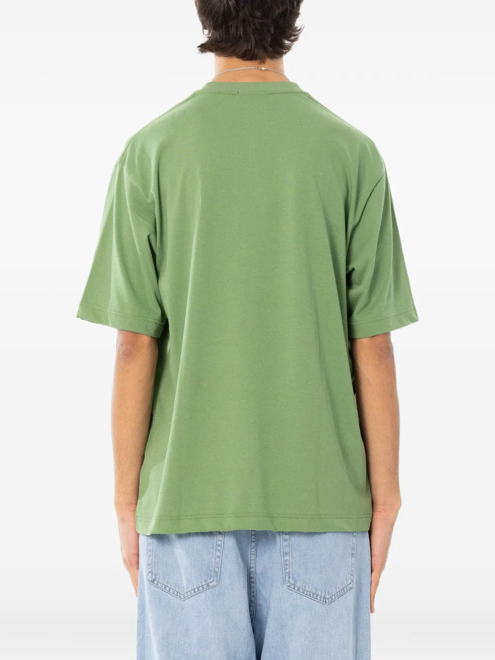 Lacoste Katoenen T-shirt Groen
