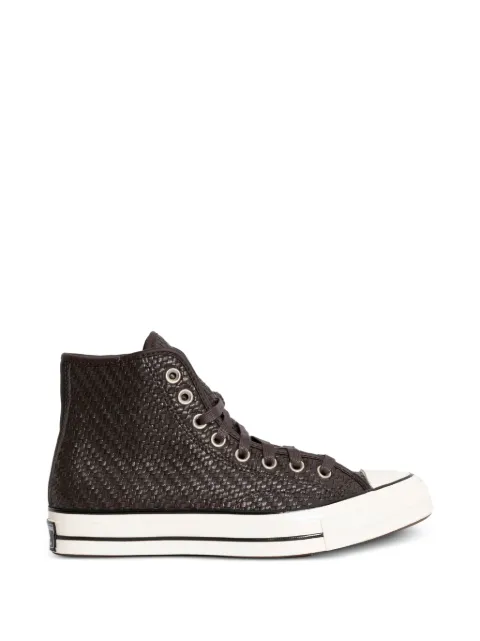 Converse Chuck 70 woven-leather sneakers