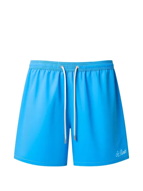 MC2 Saint Barth Patmos flap-pocket contrast-stitching swim shorts