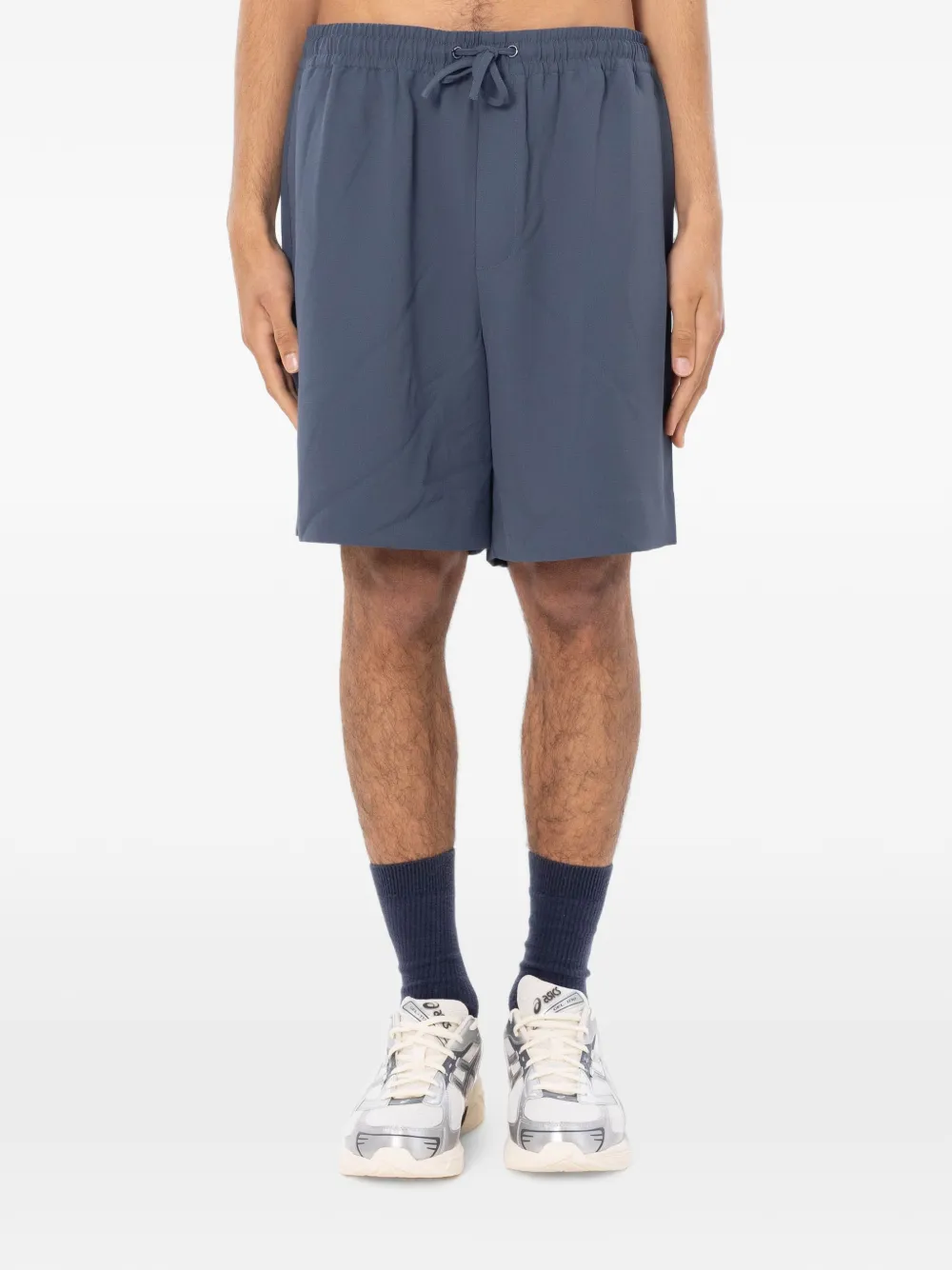 NEW AMSTERDAM Bermuda con coulisse - Blu
