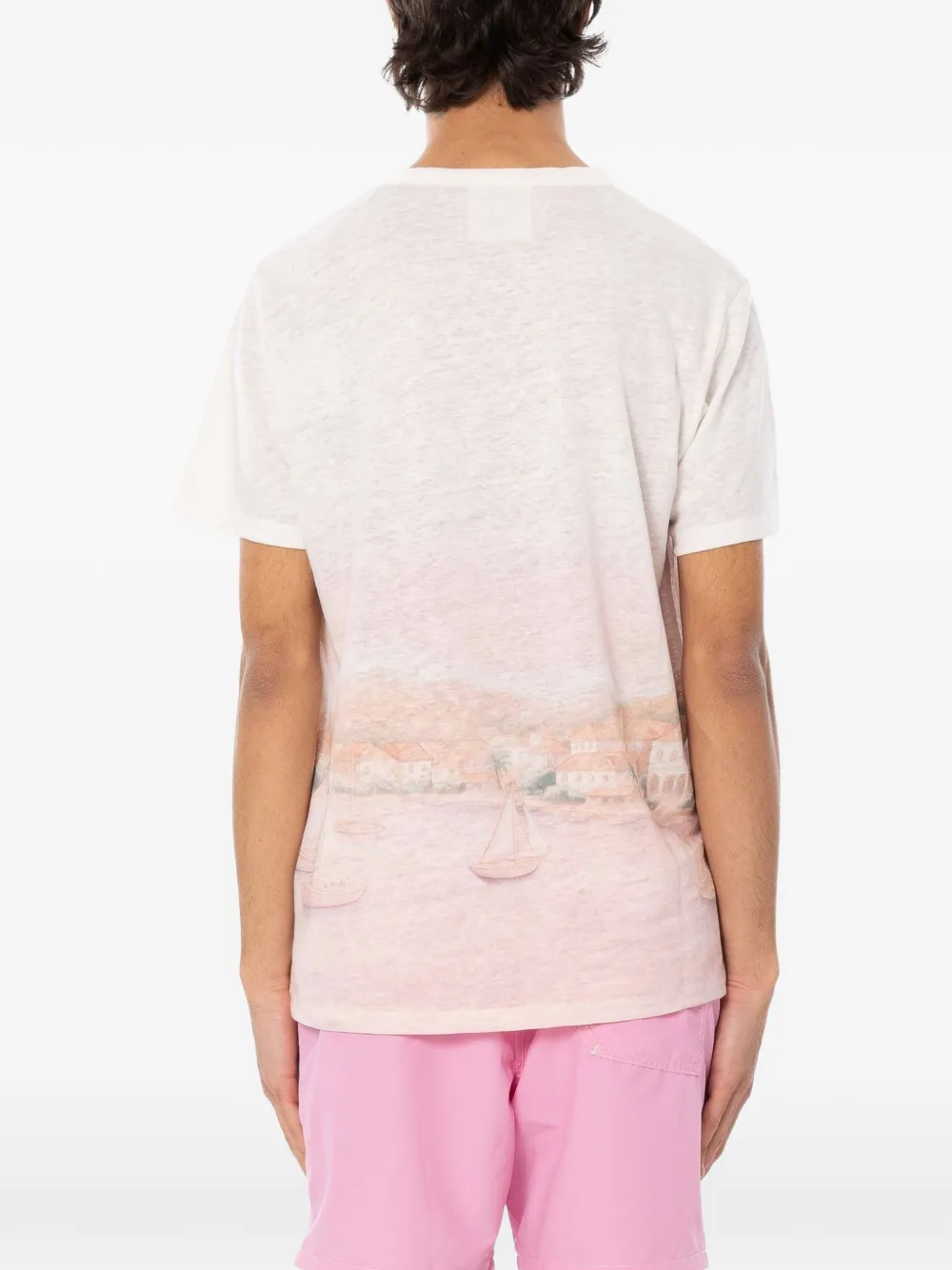MC2 Saint Barth Ecstasea Sunset T-shirt Wit