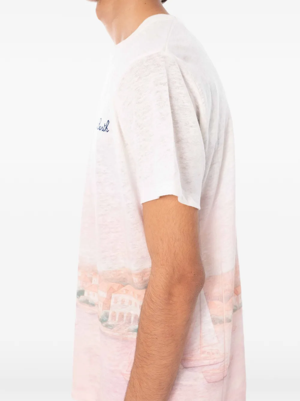 MC2 Saint Barth Ecstasea Sunset T-shirt Wit