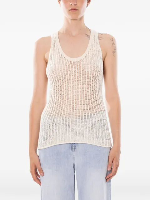 Cycle Nia open-knit tank top