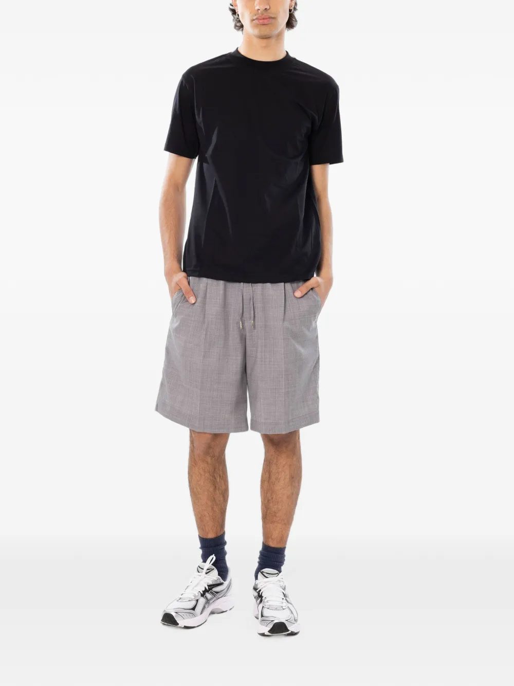 Briglia 1949 Molokaip shorts met elastische taille Grijs