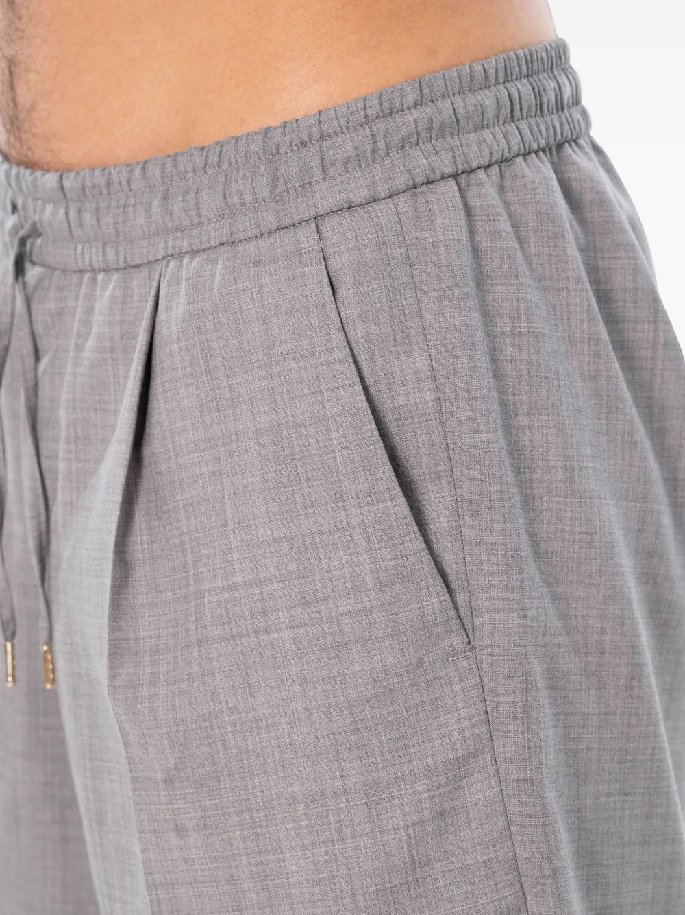 Briglia 1949 Molokaip shorts met elastische taille Grijs