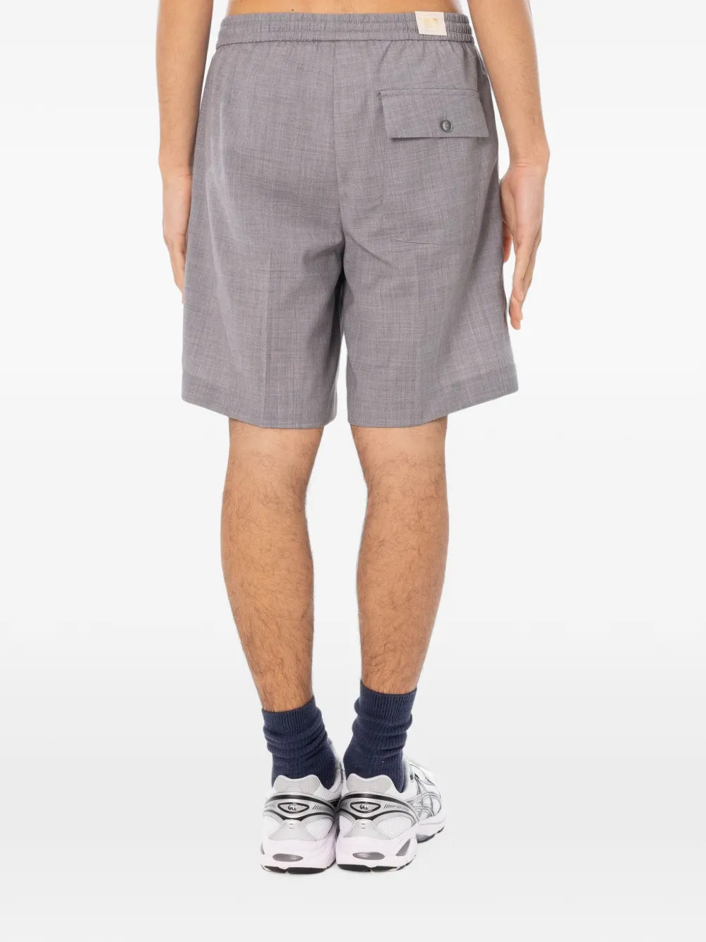 Briglia 1949 Molokaip shorts met elastische taille Grijs