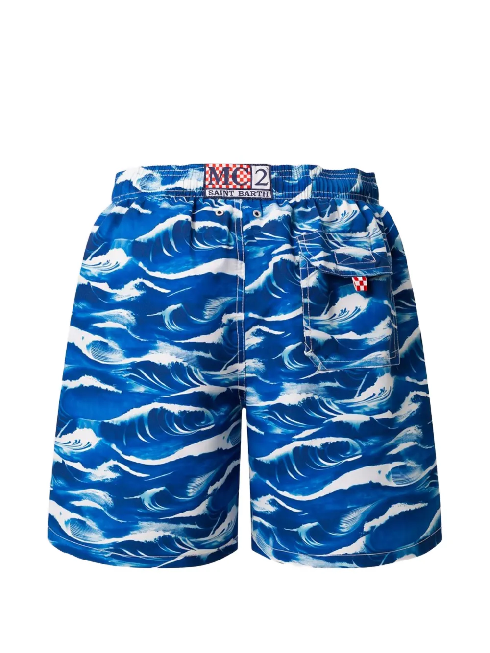 MC2 Saint Barth Gustavia zwembroek met print Blauw
