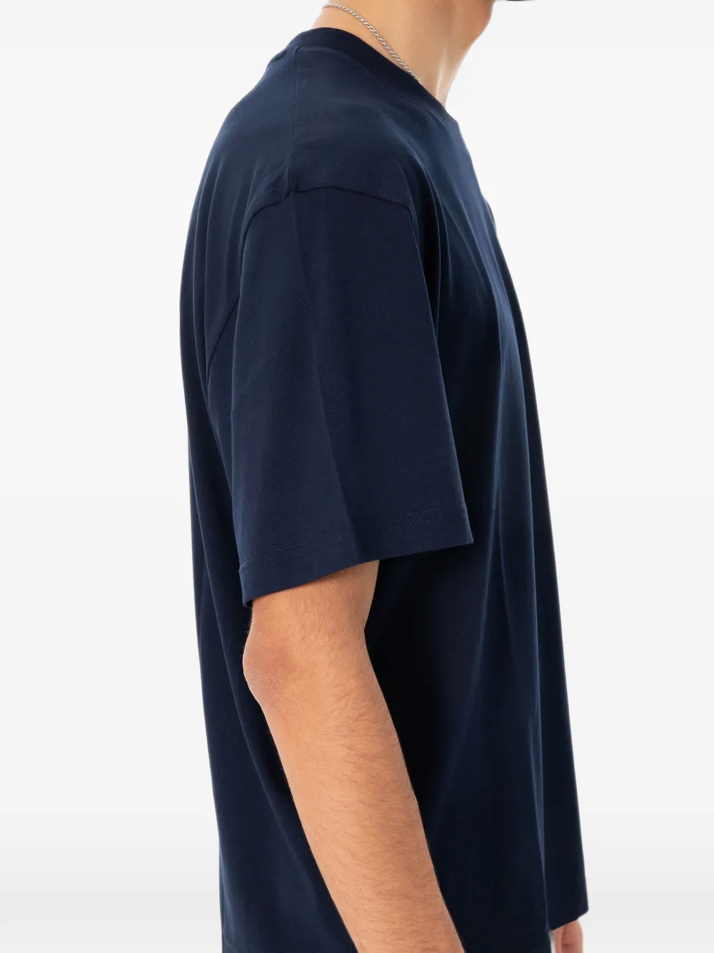 Lacoste Katoenen T-shirt Blauw