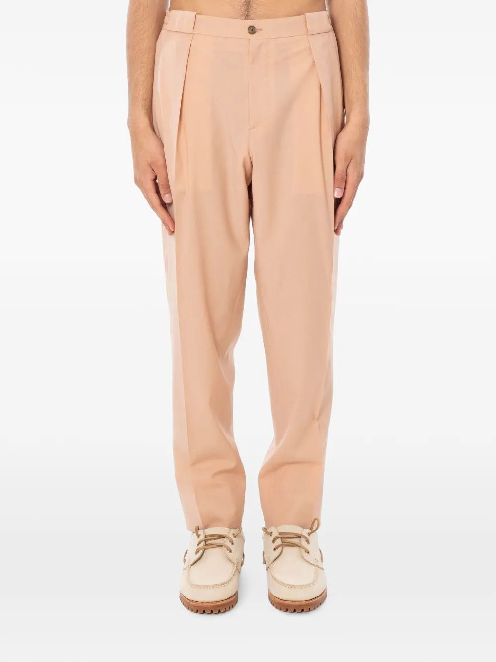 Briglia 1949 Pantaloni Portobello in lana vergine - Rosa
