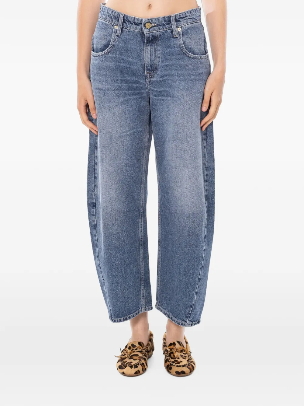 Cycle Jeans crop Aida - Blu