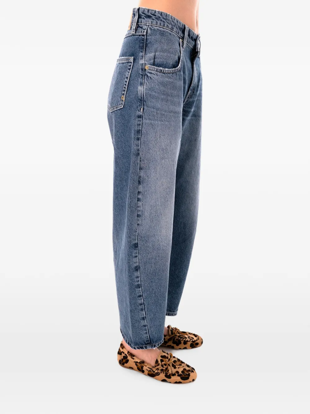 Cycle Aida cropped jeans Blauw