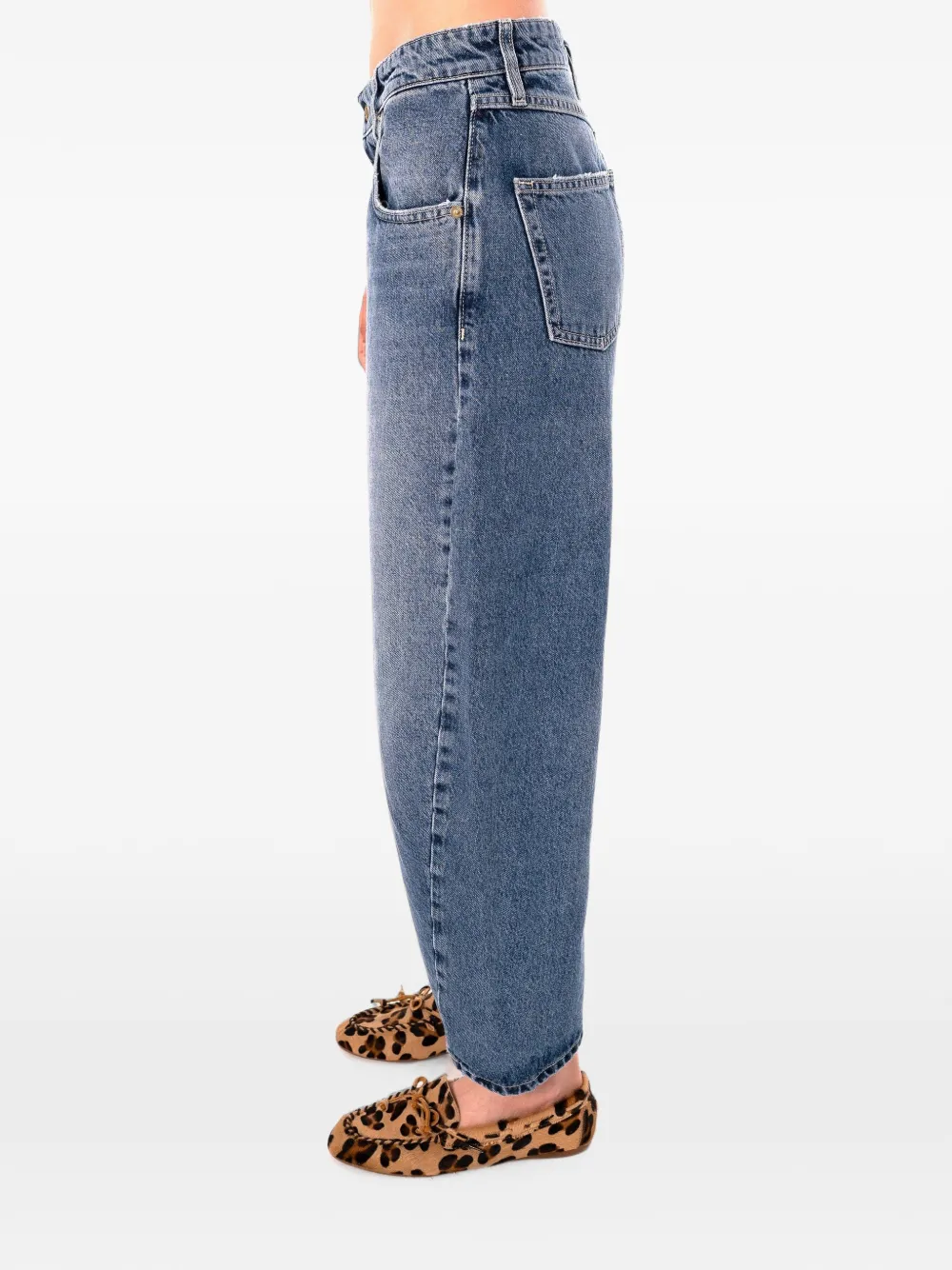 Cycle Aida cropped jeans Blauw