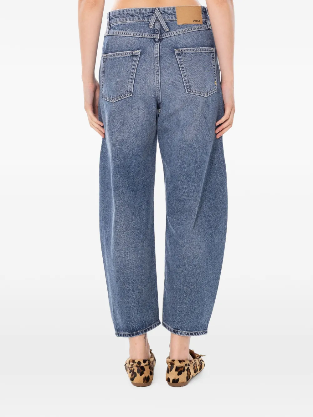 Cycle Aida cropped jeans Blauw