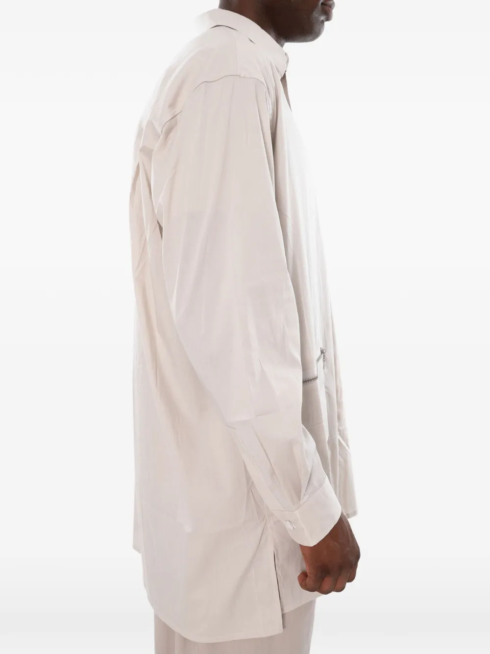 Y-3 Overhemd met lange mouwen Beige