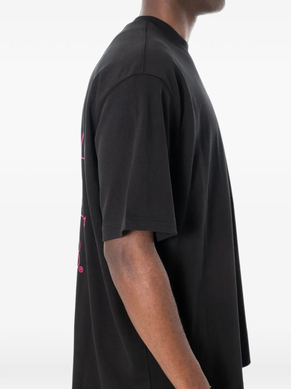 SONGZIO x ASSC T-shirt met logo-print Zwart