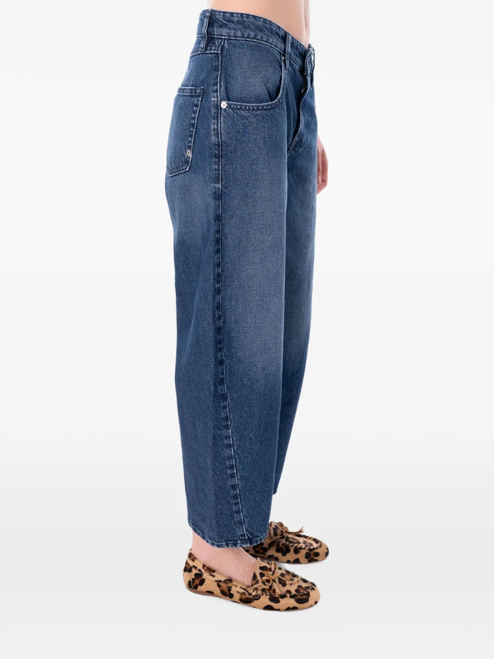 Cycle Aida jeans met ronde pijpen Blauw