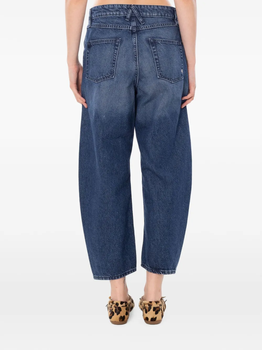 Cycle Aida jeans met ronde pijpen Blauw