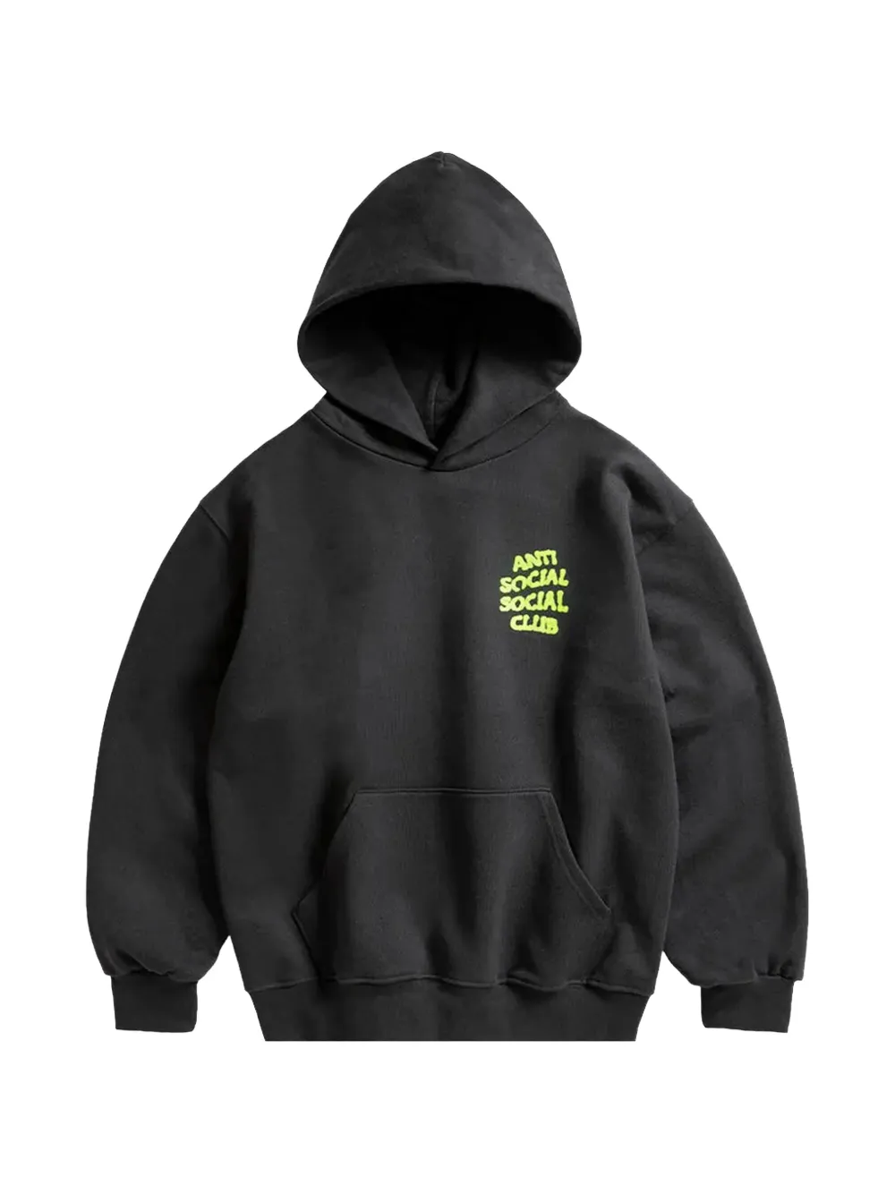 Anti Social Social Club I Glow in the Dark logo-print hoodie in Black