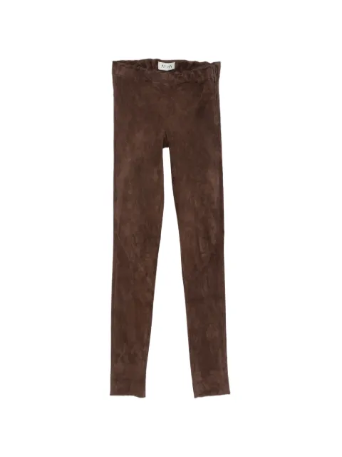 Arma pantalones slim de gamuza