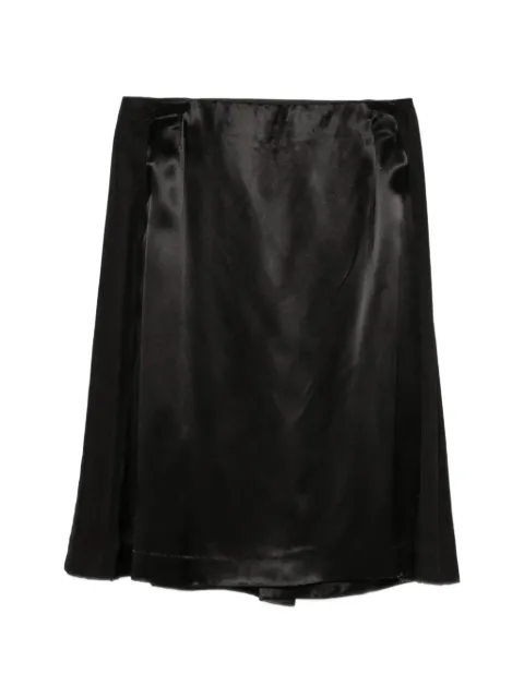 Maison Martin Margiela Pre-Owned 1990s satin-finish panelled skirt