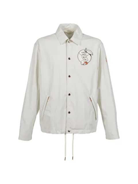 Moncler x Gilga Farm by Donald Glover Satsuma graphic-patch shirt jacket