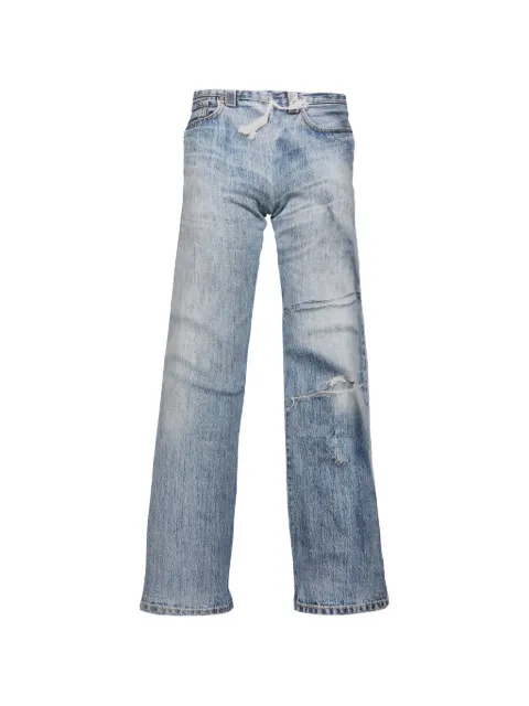 LA MASKARADE Trompe L'oeil straight trousers