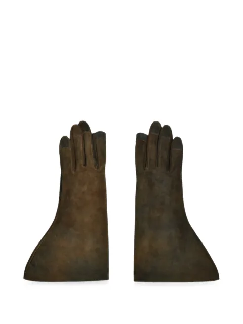 Rick Owens Gleam lambskin gloves