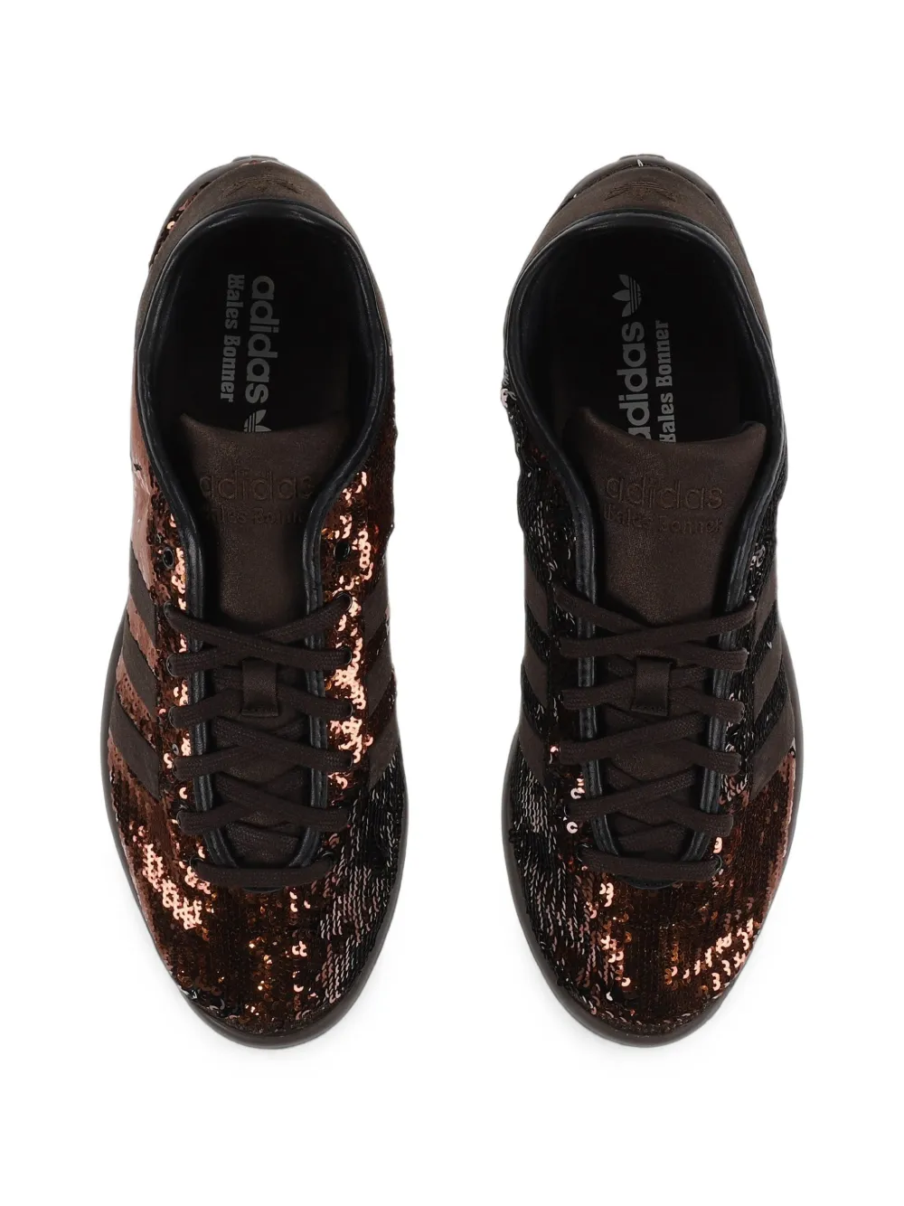 adidas x Wales Boner Karintha sequin-embellished sneakers Bruin