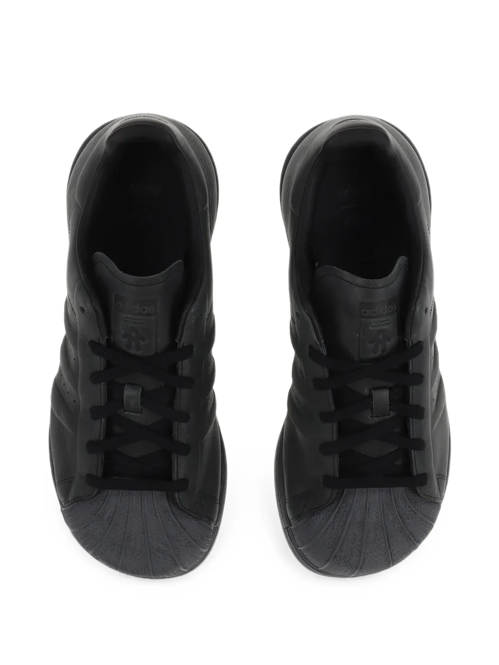 adidas Superstar leather sneakers Zwart