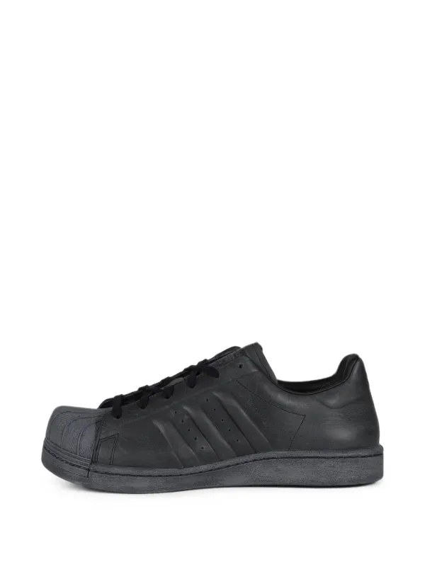 Adidas Superstar レザー スニーカー | ブラック | FARFETCH JP