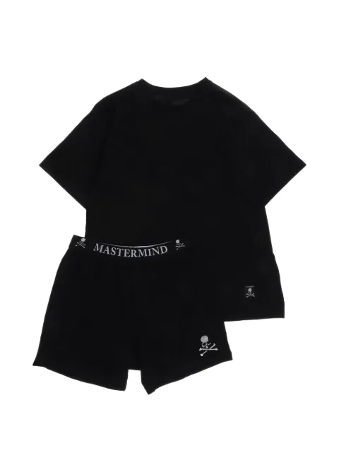 Mastermind World logo-embroidered T-shirt and boxers