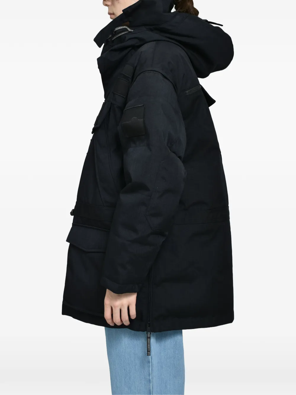 Napa By Martine Rose Skidoo Common jack met patchwork Zwart