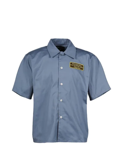KidSuper x Mercedes-Benz embroidered shirt