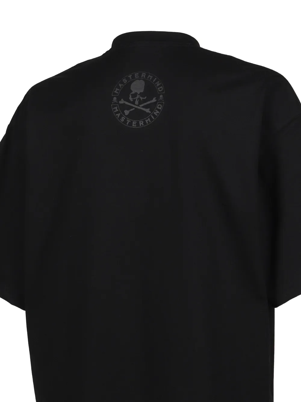 Mastermind Japan T-shirt met logoprint Zwart