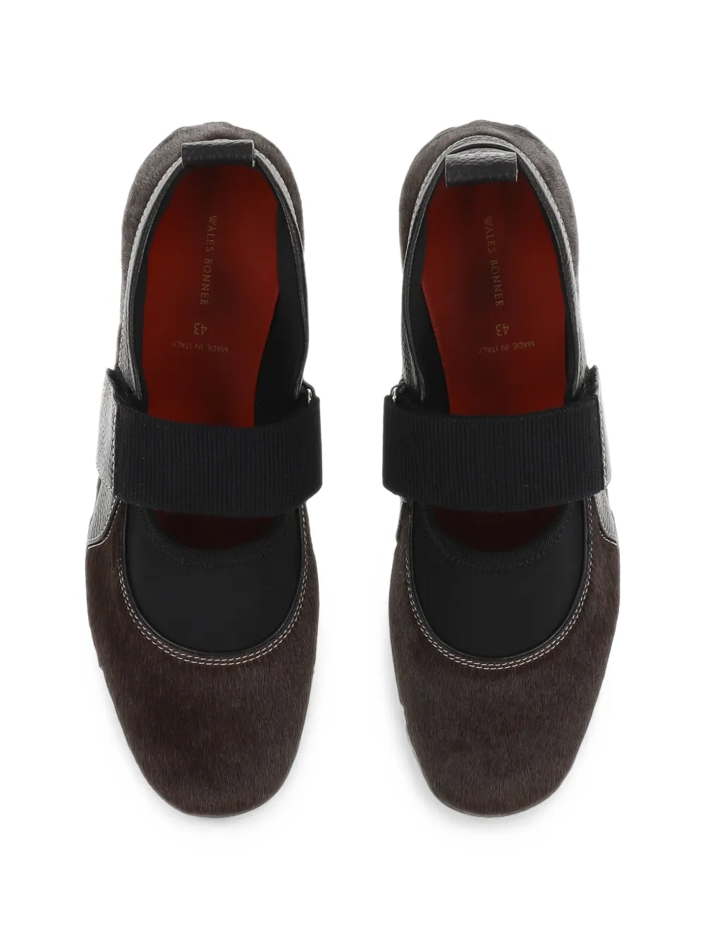 Wales Bonner Jewel Mary Jane shoes Bruin